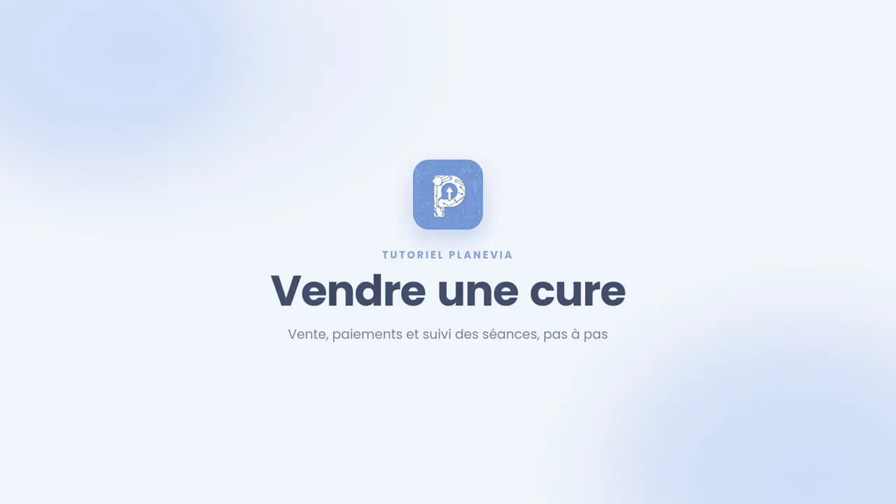 Tutoriel vidéo : Comment vendre une cure dans Planevia
